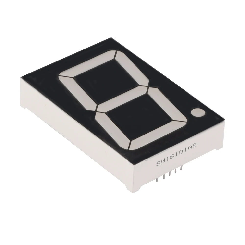 1.8 Inch LED Display Module 1 Bit 7 Segmen Red Common Anode Digital Tube 1.8" Led For Arduino
