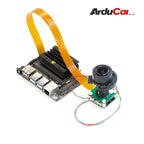 Arducam 12MP IMX477 Pan Tilt Zoom(PTZ) Camera for Raspberry Pi 4/3B+/3 and Jetson Nano and NVIDIA Orin NX/AGX Orin, IR-Cut Switc