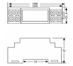 BST-I AC Current Transducer 0-1A 5A 10A to 4-20mA 0-10V Output Voltage Signal Converter