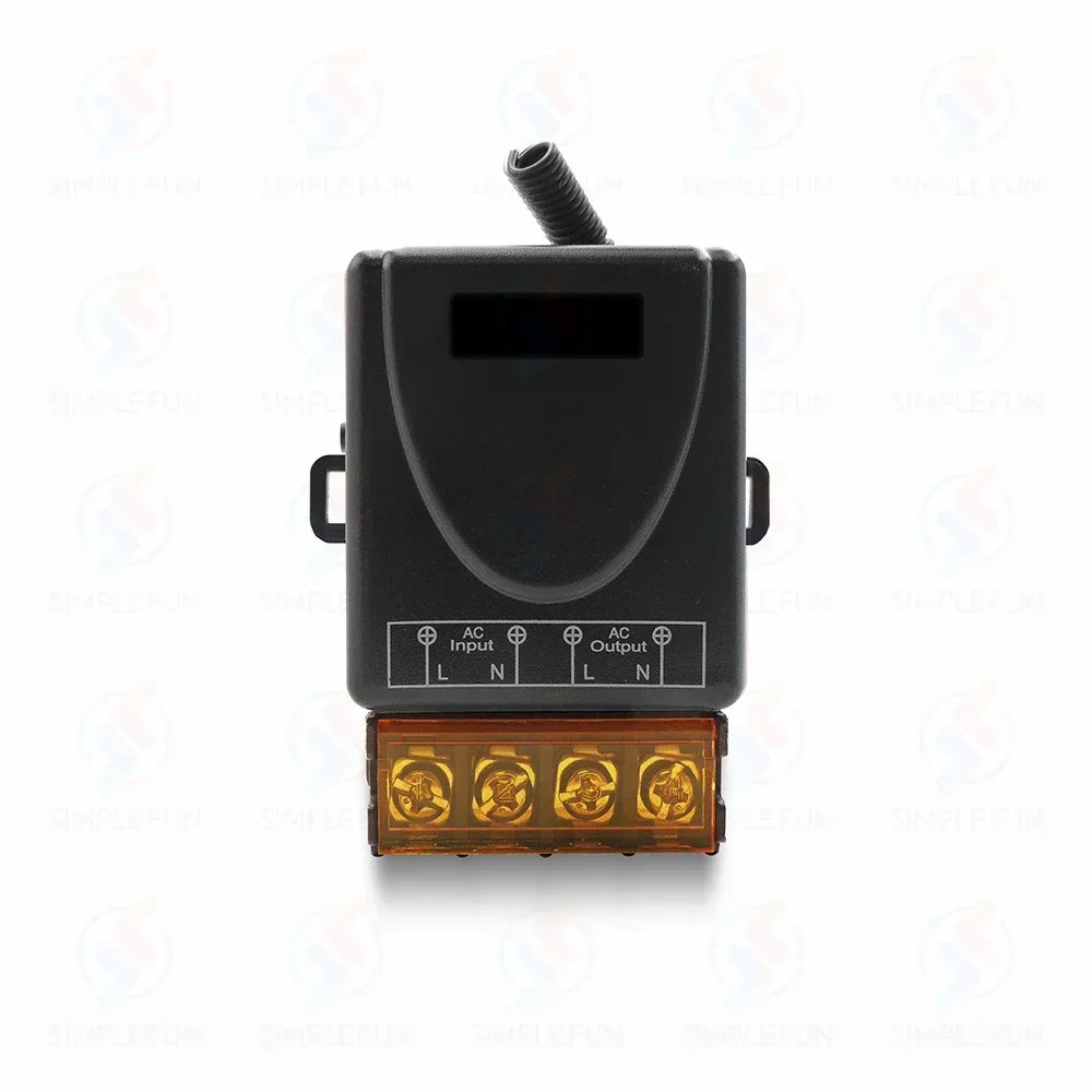 RF Wireless Remote Control Light Switch 433Mhz 110V 220V 230V 30A High Power Relay,ON/OFF Transmitter,for Water Pump Lamp Fan