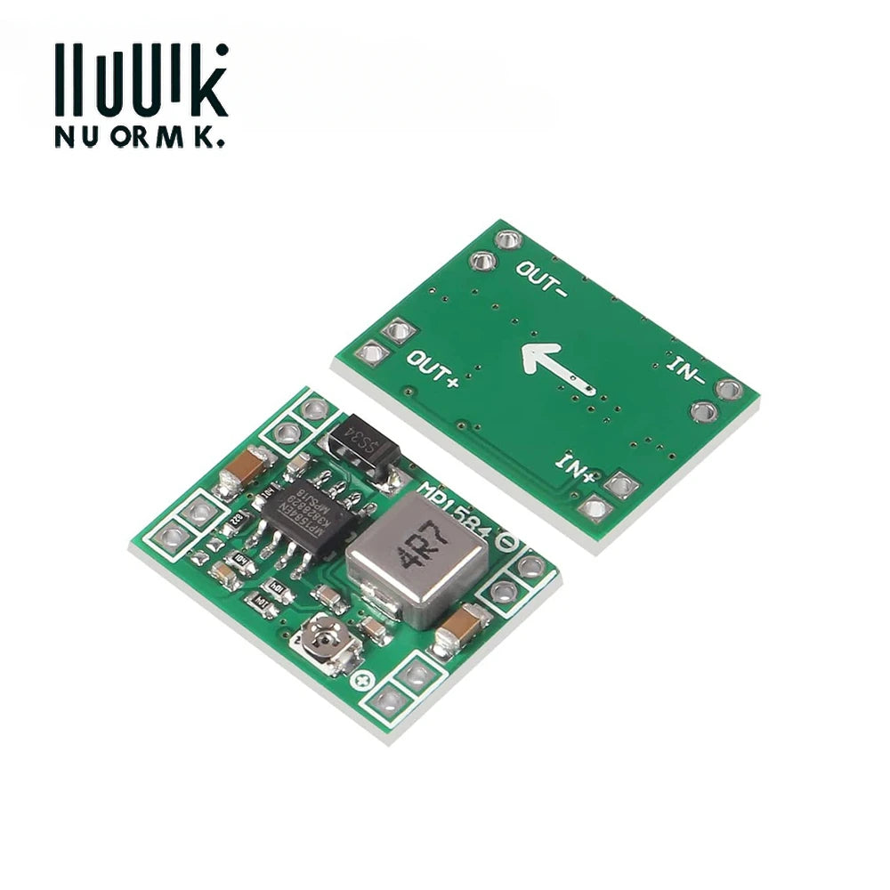 5pcs MP1584EN DC-DC 3A Adjustable Step-Down Buck Converter Module 24V to 12V 9V 5V 3V for Arduino DIY