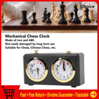Chess Clock Professional Wind Up Multi Functional Mechanism Portable Large Easy To Read Dials Chinese Chess Mechanical Timer