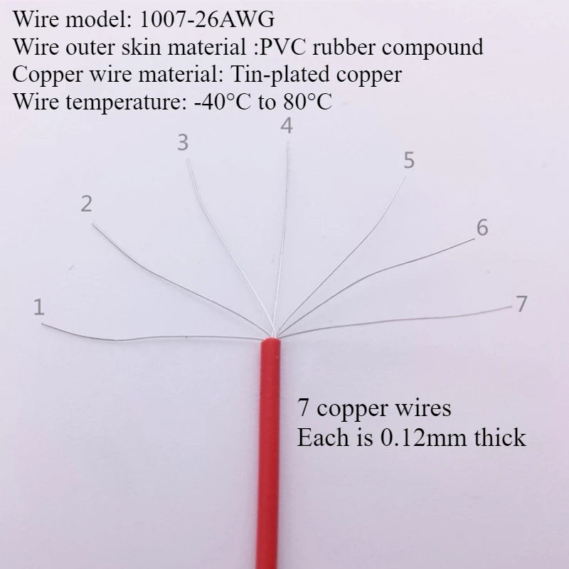 JST XH2.54 Electronic Wire Single Head Tin Plated Connecting Wire 10cm/15cm/20cm/30CM XH 2.54mm Pitch Cable 2/3/4/5/6/7/8/9/10P