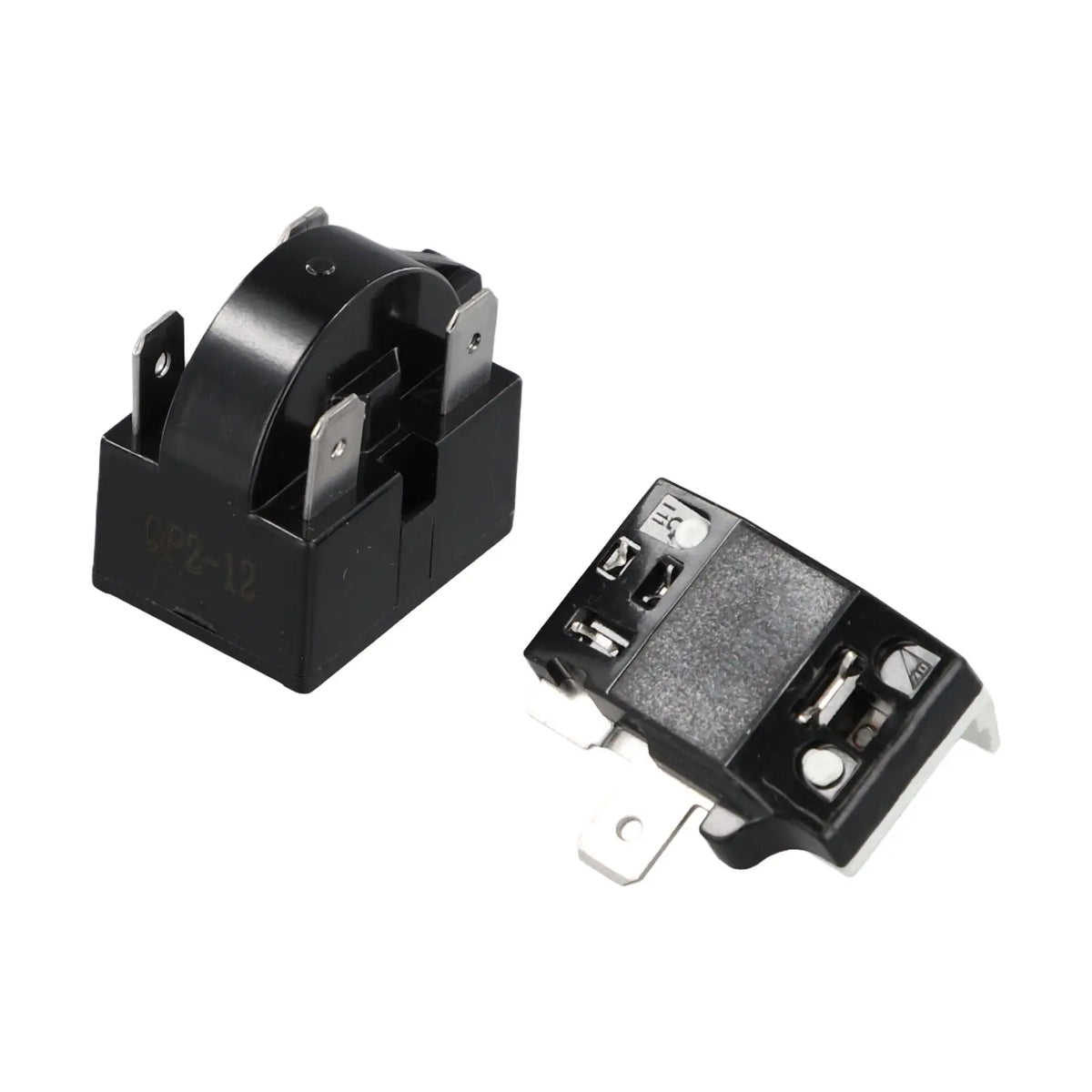 Starting Relay Refrigerator PTC Starter Relay Replacement 1/2/3/4Pins 12ohm Compressor Overload Protector