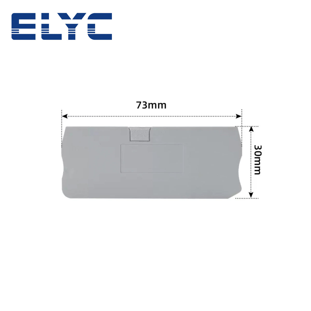 20PCS ST PT Series End Barrier Plate 1.5/2.5/4/6/10 Wire Electrical Connector Din Rail Terminal Block Accessories End Cover
