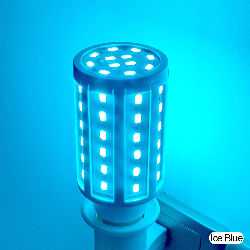 5W 10W 15W E27 LED Bulb SMD5730 Corn Bulb Lamps Red Yellow Bule Pink Green Garden Lawn Landscape Decorative Light Bulbs 85-265V