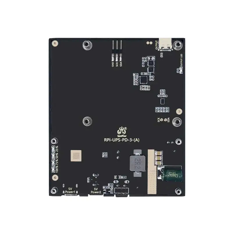 Raspberry Pi 5 / 4B UPS With PD Trigger Activation Uninterruptible Power Bank Supply 5V/5A 25W Also For Phone/Mini Compu