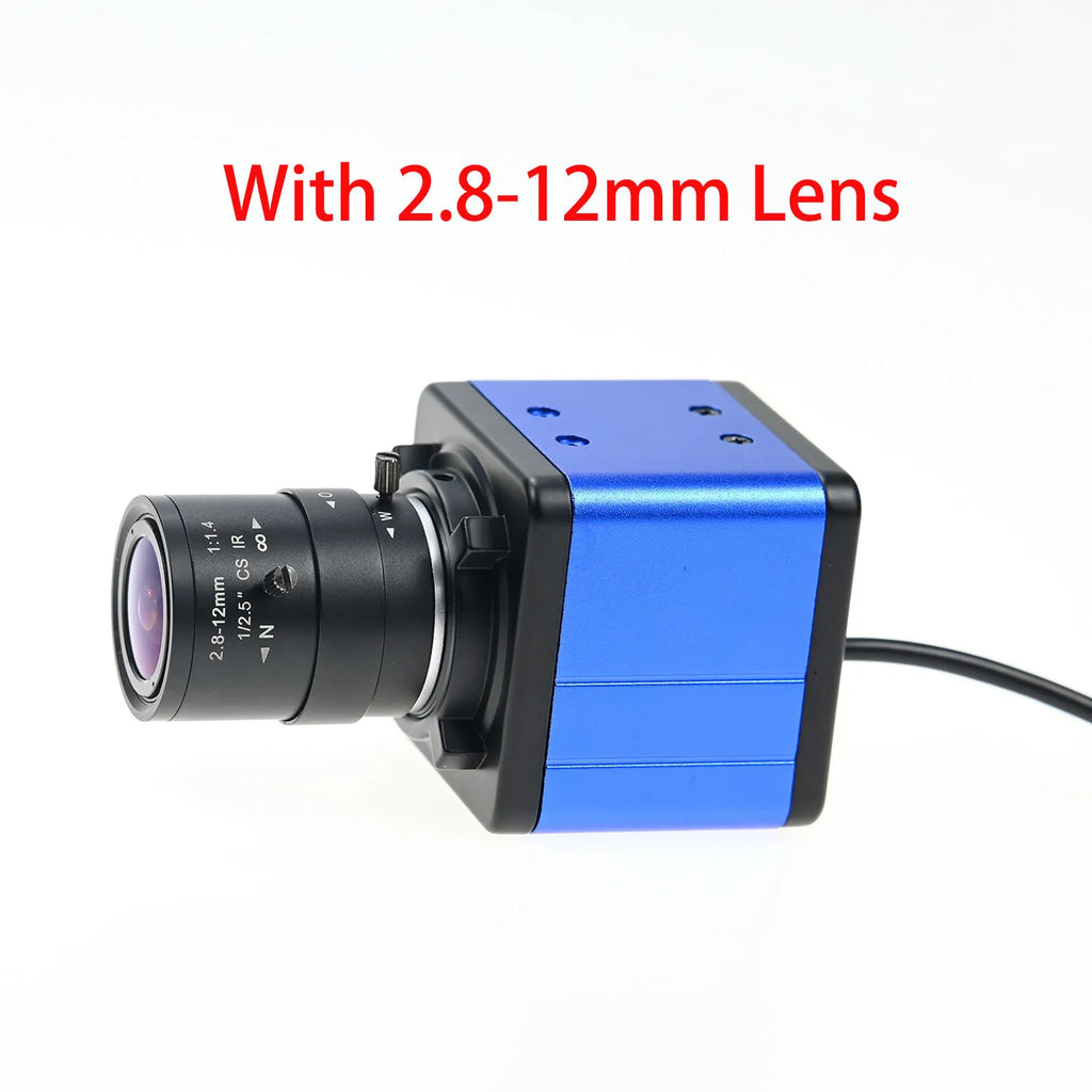 GXIVISION 60FPS 2MP Color Global Shutter Case Camera,USB Drive Free,Moving Capture,1600x1200,CS Lens,Win/Linux/Android/RPi
