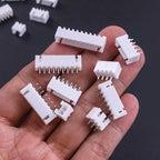 100Pcs JST XH2.54 Connector Kit 2 3 4 5 Pin Male Female Plastic Shell Wire Terminals Male Plug & Female Socket for Electronics