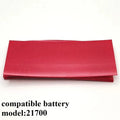 21700 Lithium Battery PVC Heat Shrinkable Film Battery Skin Heat Shrinkable Sleeve 10pcs/bag