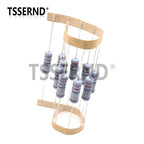 10pcs 3W 5% Wire Wound Resistor Fuse Winding Resistance 0.1R 0.1 0.15 0.22 0.33 0.47 0.5 1 2.2 4.7 6.8 10 22 33 47 51 68 100 Ohm