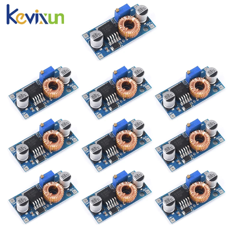 XL4005 DSN5000 Beyond LM2596 DC-DC Max 5A high current adjustable step-down power module High Conversion Efficiency High power