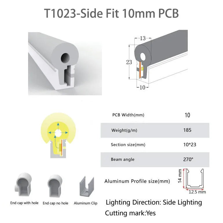 WS2812B WS2815 Neon Silica Gel Tube IP67 Waterproof Outdoor For WS2811 WS2813 SK6812 5050 Addressable RGB LED Strip