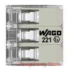 10PCS/LOT WAGO 221-482/221-483/221-485 450V 32A 0.14-4mm² Wiring connector Explosion proof