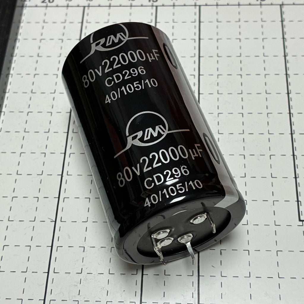 80V 22000UF aluminum capacitor CD296 45×75mm,For Audio Capacitor Audiophile Speaker