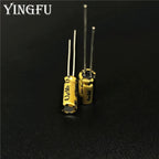 10Pcs/100Pcs 4.7uF 50V NICHICON FG(Fine Gold) 5x11mm 50V4.7uF Top Grade Audio Capacitor