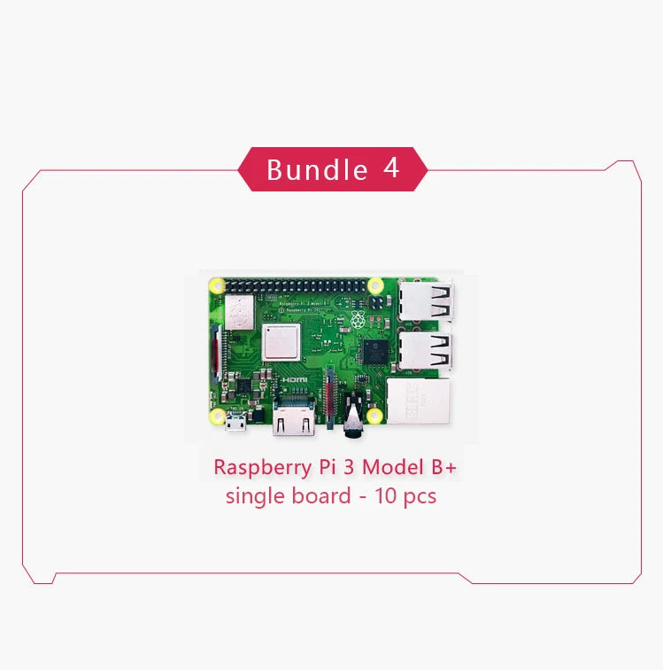 Original Raspberry Pi 3 Model B /3B+ Plus BCM2837 1.2G ,Raspberry Pi 3 B+ with 2.4G & 5G WIFI 4.2 Bluetooth and PoE