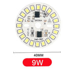 3PCS AC220V LED Chip for Lamp Bulb 5W 7W 9W 12W 15W 18W SMD 2835 Led Round Bulb Chips Light Beads Lighting Spotlight Bulb Chip