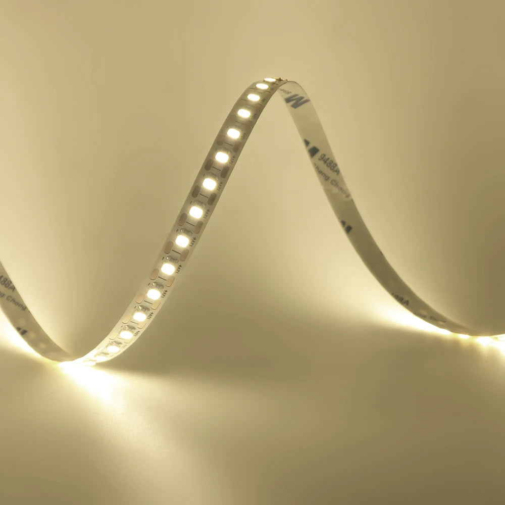 5mm 8mm PCB Led Strip Light 1 LED Cut 12V 24V 5m 2835 SMD 120LEDs/m High Brightness Flexible Tape LED Lighting Ribbon for Home