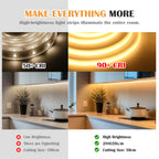 High Bright 220V 230V COB LED Milky Neon Strip Lights 288LEDs/M 3000K 4500K 6000K Waterproof Super Flexible Ribbon Tape 1-100M