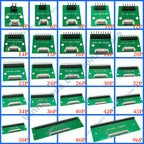 1PCS FFC/FPC Conversion Board 0.5mm Connector to 2.54MM Double Row Bent Pins 4/10/14/15/16/22/26/30/32/36/42/45/60/64/68/80/96P