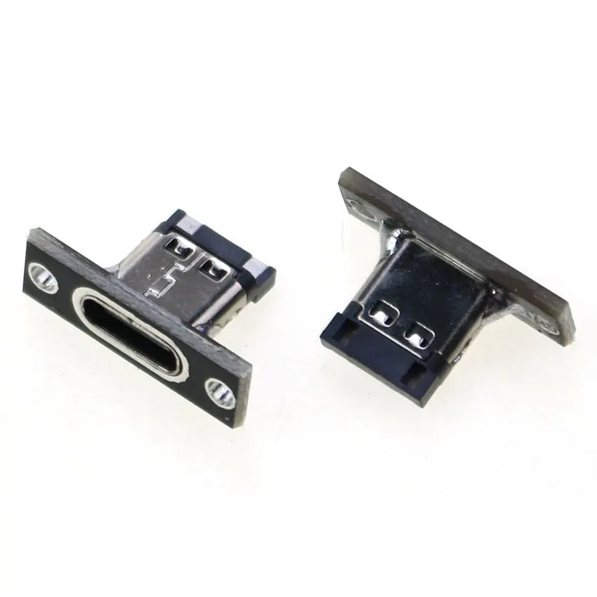 1pcs USB 3.1 Type C Female Double-sided Positive Negative Plug-in Test Board With PCB Board Type-c Connector Data Charging Port