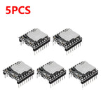 1-10PCS DFPlayer Mini MP3 Player Module V3.0 16P TF Card U Disk DF Player Module MP3 Voice Decode Board Mini MP3 Player Module