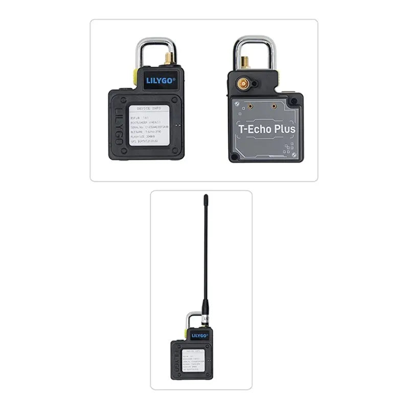 LILYGO T-Echo Plus NRF52840 SX1262 Lora L76K Wireless Module BHI260AP 1.54 E-Paper GPS GNSS Beidou QZSS 433Mhz