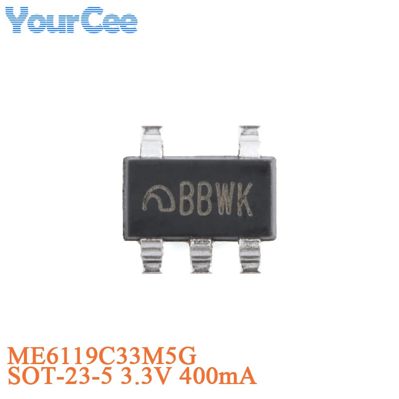 50pcs/10pcs ME6118A33B3G ME6118A50B3G SOT-223 6118A SOT223 3.3V 5V 1A LDO Regulator IC Chip ME6118A33PG ME6118A50PG ME6118A33M3G