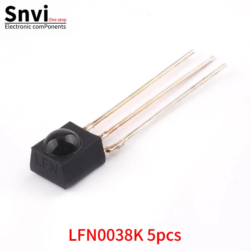 Snvi 5PCS Universal IR Infrared Receiver VS1838B CHQB HS0038 TL1838 VS1838 1838 HX1838 VS0038 Remote Receiver Tube