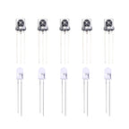 5Pairs Infrared Diode Ir LED Emitter Receiver Durable Kit for Household Appliances Air Conditioning Fan Remote