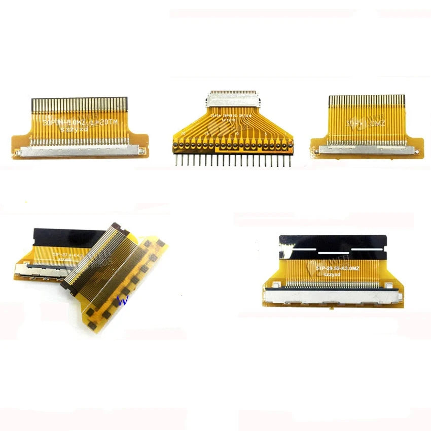 ChengHaoRan 1pcs LVDS Screen EDP Adapter Board Fix 30pin to FPC 30p / 51pin 1.0 0.5mm Flexible Flat Cable Interface Adapter