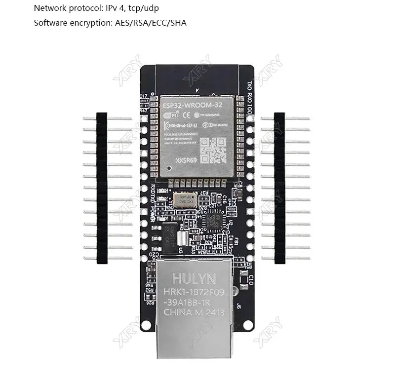WT32-ETH01 Embedded Serial Port Networking Bluetooth-compatible Ethernet WIFI Combo Gateway MCU ESP32 Wireless Module WT32 ETH01