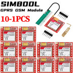 10-1PCS Mini Smallest SIM800L GPRS GSM Module Micro SIM Card Core BOard Quad-band TTL Serial Port for arduino