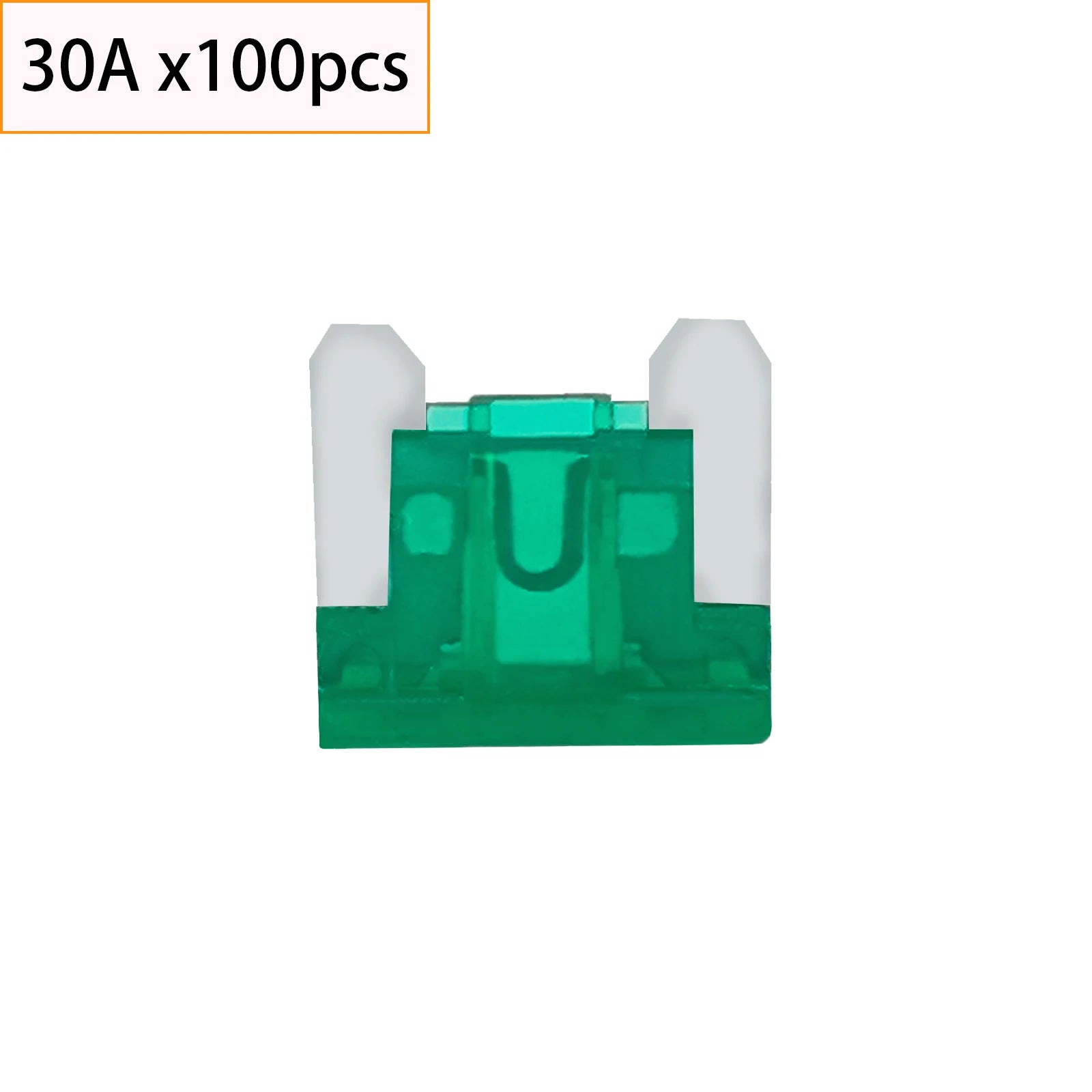 100pcs Auto Car Micro Fuses Blade Type Low Profile Mini Blade Fuse 2A 3A 5A 7.5A 10A 15A 20A 25A 30A 35A 40Amp For Truck Motor