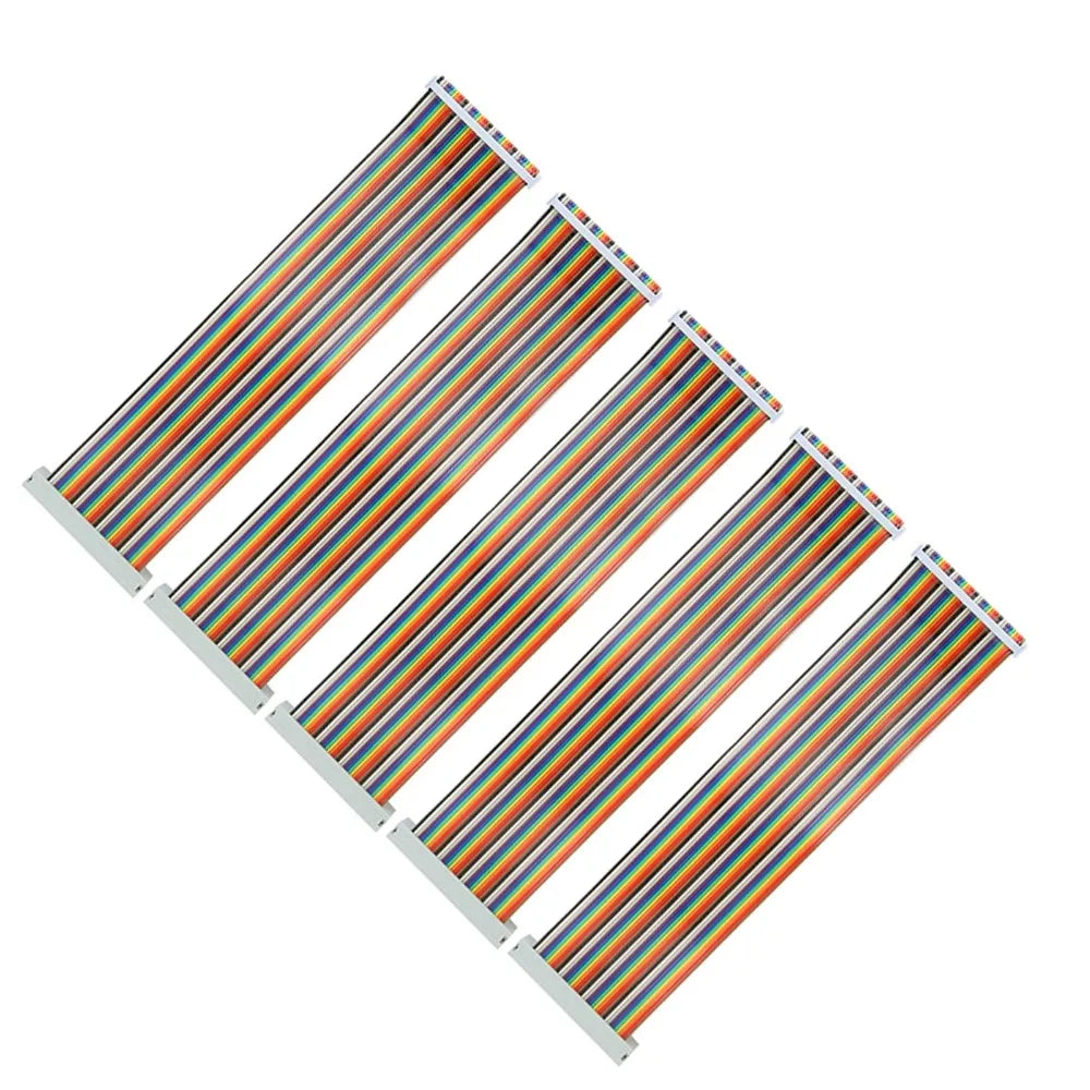 practical 40-Pin GPIO Cable Male to Female 20cm Jumper Ribbon Cables Extension Cable for Raspberry Pi