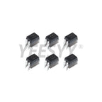 50PCS PC817 PC817C Optocoupler FL817C PS817C DIP4 DIP Opto Coupler New and Original Optical Isolation IC Chip 817C EL817 5v