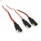 solar panel 1 SAE to 2 SAE splitter head Power Extension Connector plug Cable battery Adapter Quick Connect Disconnect 10A 20A