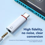Type C to 3.5 MM Jack AUX Audio Adapter For Huawei Xiaomi Samsung 3.5MM Headphones Connector DAC Converter