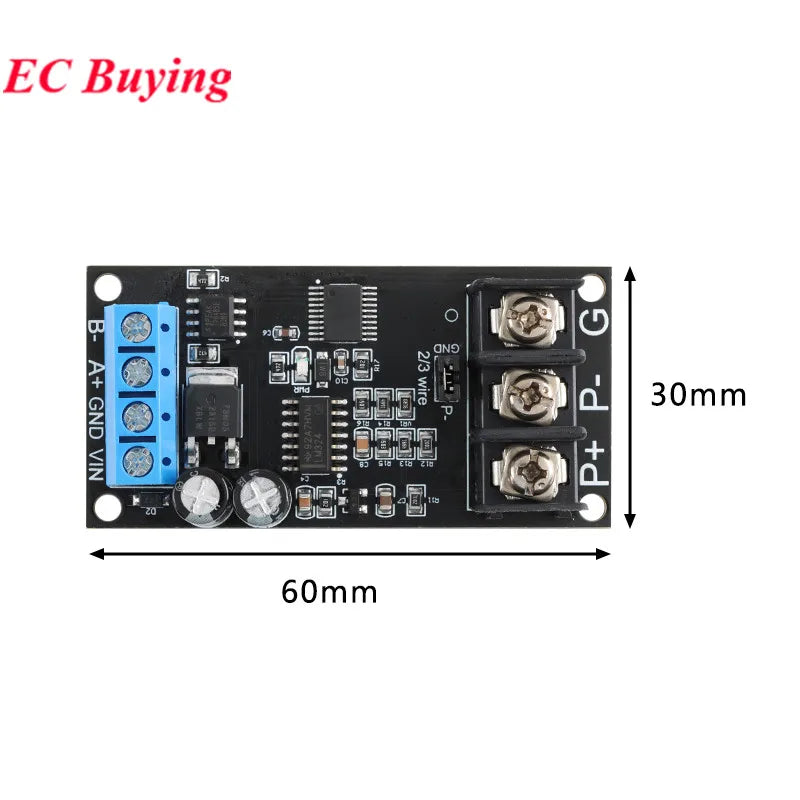 PT100 Platinum Thermal Resistance RTD Thermocouple Temperature Sensor Transmitter RS485 MODUBS RTU Module DC8-25V 8-13MA