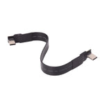 ADT-Link USB 3.2 Type-C to USB-C FFC USB C FPV Flat Slim Thin Ribbon FPC Cable Gen2x2 20Gbps 90°Adapter for Data Sync&Charging