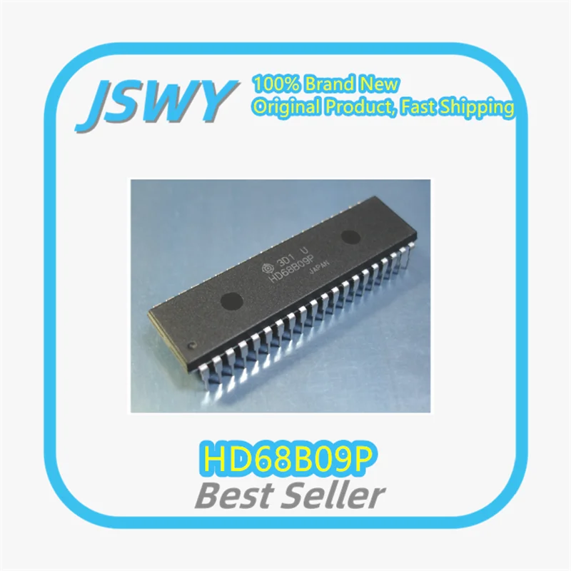 (5/50 Pieces) HD68B09P HD6809 DIP-40 Microprocessor Chip - Brand New Original