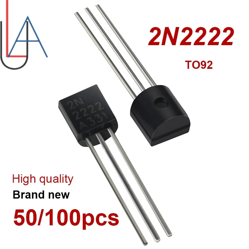 20/50/100/1000Pcs SAMIROB Transistor Kit 2N2222 TO-92 NPN 30V 800mA High Frequency Power Transistors Electronic Components