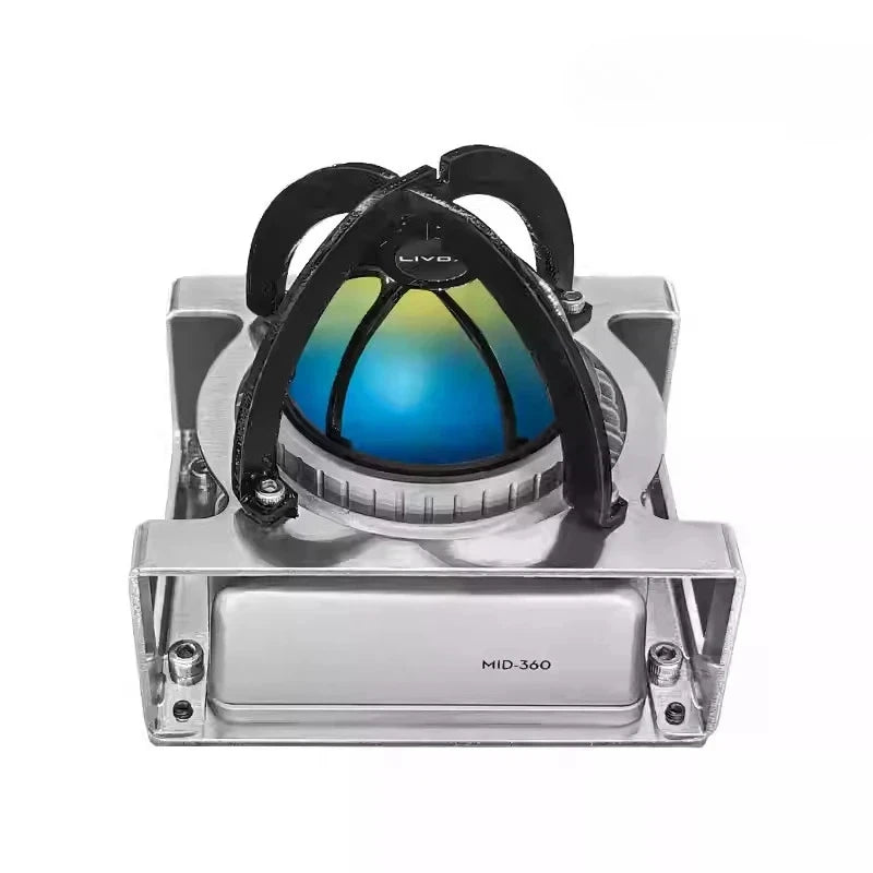 3D LiDAR Mid-360 Solid-state Laser Radar 360° 360S Ultra-Large Field Protection Base Handheld Pole for Livox DJI Mid360 Lidar
