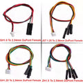 5pc 20/30cm SH1.0 1.25 ZH1.5 PH2.0 PA2.0 HY2.0 KF2510 XH2.54mm 2/3/4/5/6P to Du Bang Male Female Electronic Terminal Wire Cable