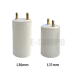 6pcs 3pairs Fluorescent CFL (NOT LED) 14W 28W T8 To T5  G13 To G5 Tube Light Endcap Lamp Base Holder Socket Converter Adapter