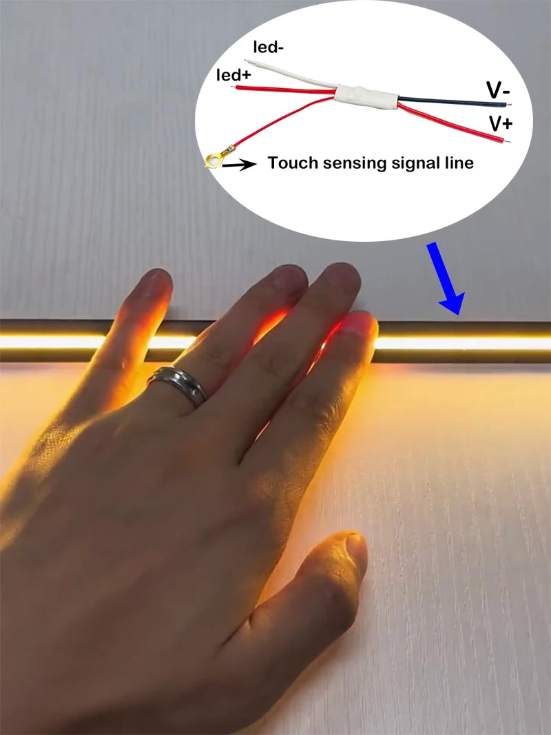 Touch Sensor Switch for Metal Lamps 3V 5V 12V 24V Touch Sensor Switch Metal Sensor Touch Switch Table Lamp LED Strip Customized