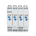 Din Rail Time Relay A Power-On Delay B Delay Disconnection AC/DC 12V-240V 16A 0.1S~10 Days Power-on delay automatic switch