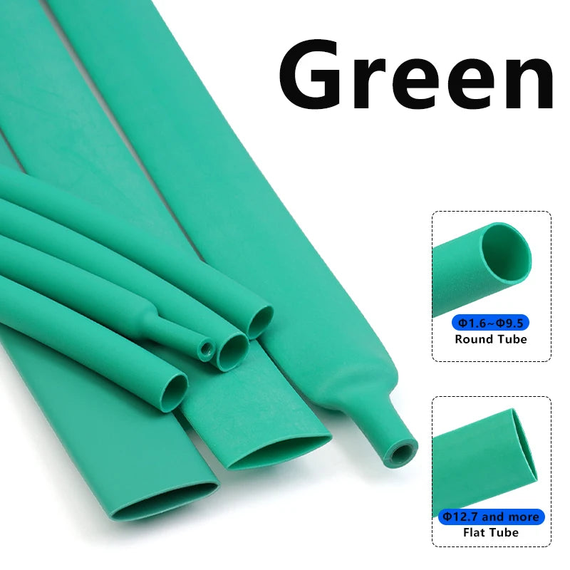 3meters 3:1/4:1 Heat Shrink Tube With Glue 1.6mm-40mm Dual Wall Adhesive Lined Polyolefin Shrinkin ﻿Wrap Cable Protect Sleeving