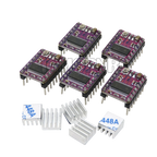 Mega 2560 R3 CH340 +1pcs RAMPS 1.4 Controller +5pcs A4988 DRV8825 Stepper Driver Module+1pcs 2004 controller for 3D Printer kit
